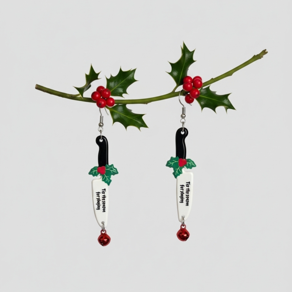 NEW Tis The Season For Slaying Earrings